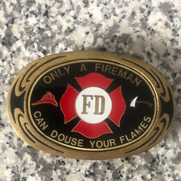 Belt Buckle firefighter - Picture 1 of 2